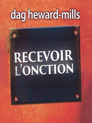 cover image of Recevoir L'onction